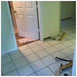 Water damage cleaning